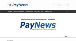 Desktop Screenshot of paynews.it