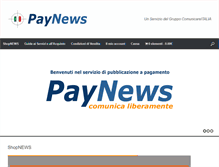 Tablet Screenshot of paynews.it